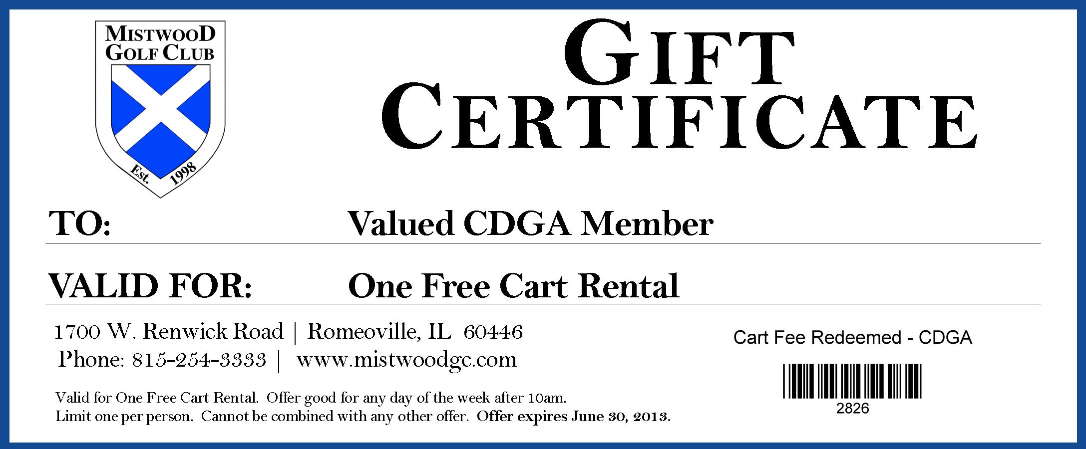 CDGA Gift Certificate1