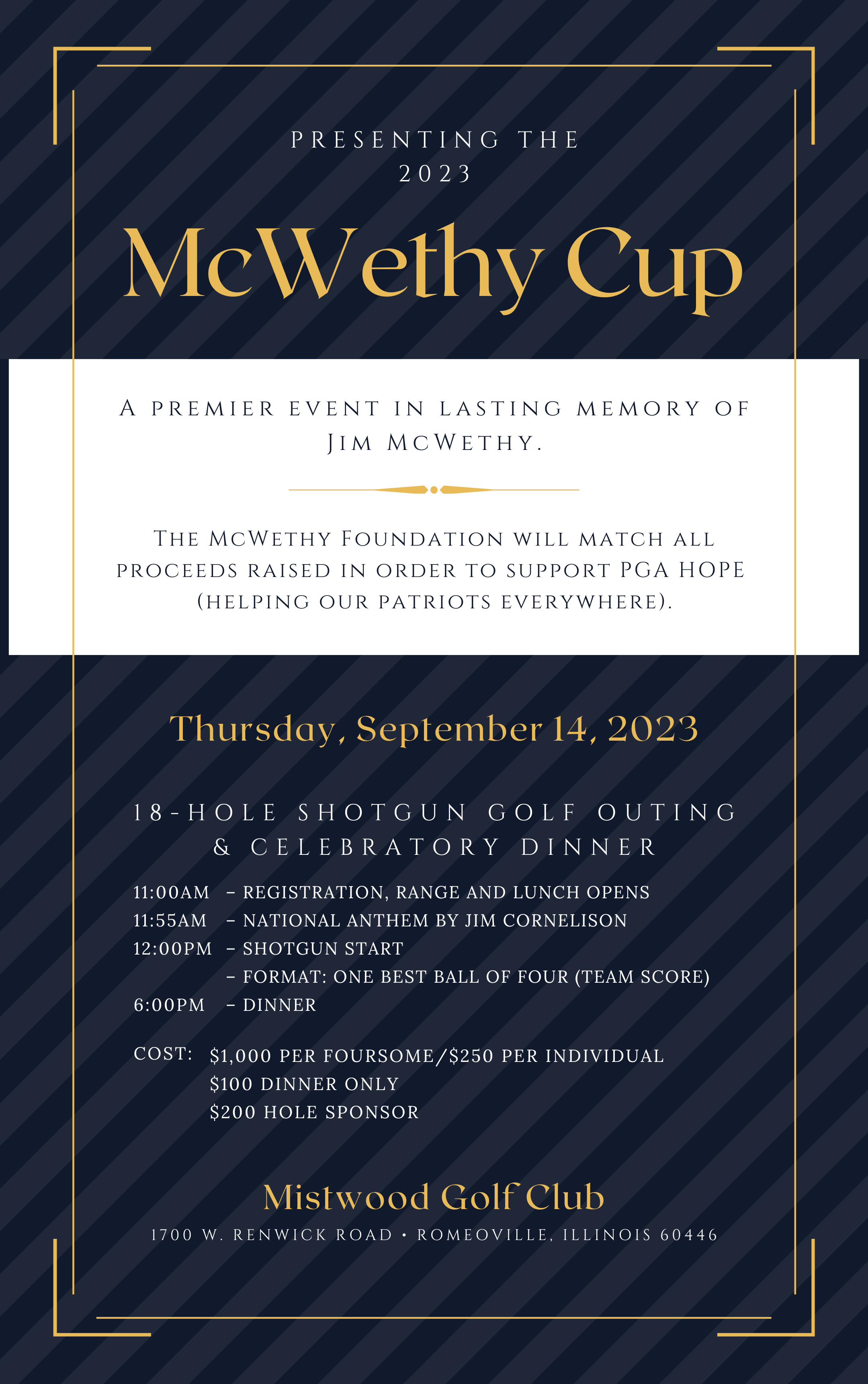 MGC McWethy Cup